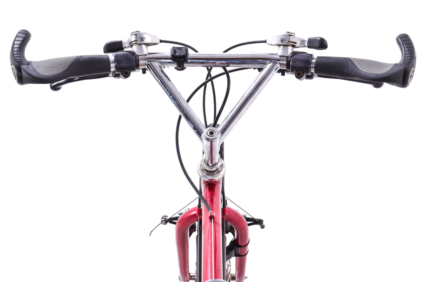 USED AS IS 1980's Vintage Ritchey Mountain Bike 18" Steel Shimano Deer Head 3x6 speed Sun Tour Cycling Phil Wood Bullmoose Bar Red