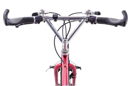 USED AS IS 1980's Vintage Ritchey Mountain Bike 18" Steel Shimano Deer Head 3x6 speed Sun Tour Cycling Phil Wood Bullmoose Bar Red