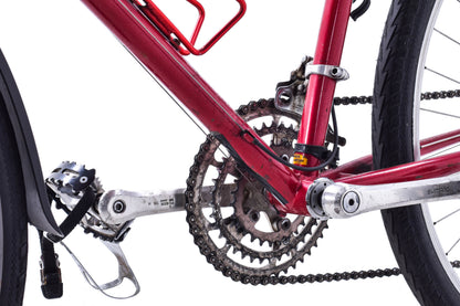 USED AS IS 1980's Vintage Ritchey Mountain Bike 18" Steel Shimano Deer Head 3x6 speed Sun Tour Cycling Phil Wood Bullmoose Bar Red