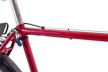 USED AS IS 1980's Vintage Ritchey Mountain Bike 18" Steel Shimano Deer Head 3x6 speed Sun Tour Cycling Phil Wood Bullmoose Bar Red