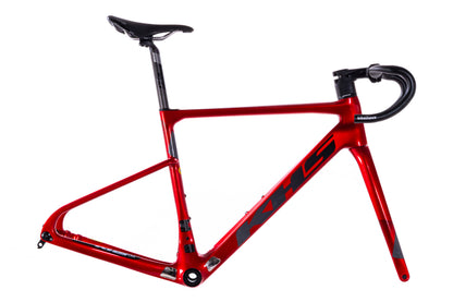 NEW KHS Flite Carbon Disc Road Bike Frameset + Extras, Red