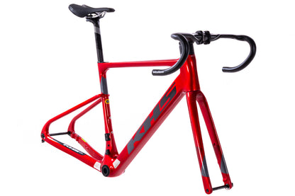 NEW KHS Flite Carbon Disc Road Bike Frameset + Extras, Red