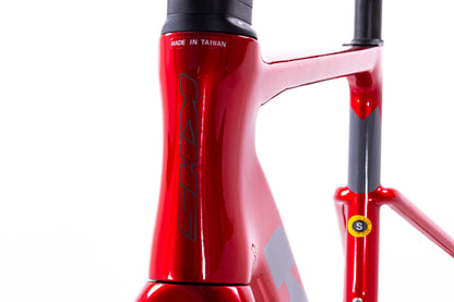 NEW KHS Flite Carbon Disc Road Bike Frameset + Extras, Red
