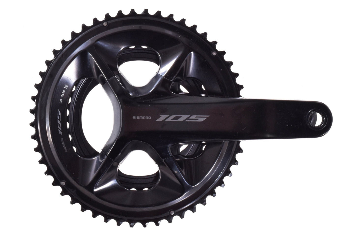 NEW TAKE OFF Shimano 105 FC-R7100 Crankset - 12-Speed, Road