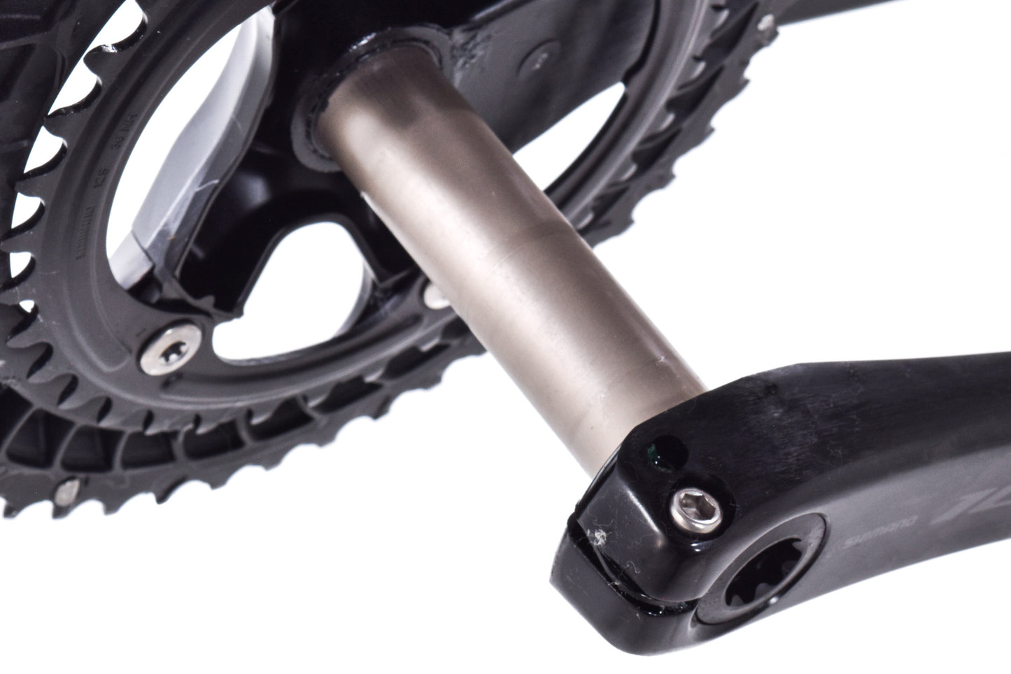 NEW TAKE OFF Shimano 105 FC-R7100 Crankset - 12-Speed, Road