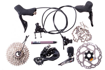 NEW TAKE OFF Shimano 105 Di2 R7170 Series 2x12, 11-36t Hydraulic Electronic Road Groupset 7100