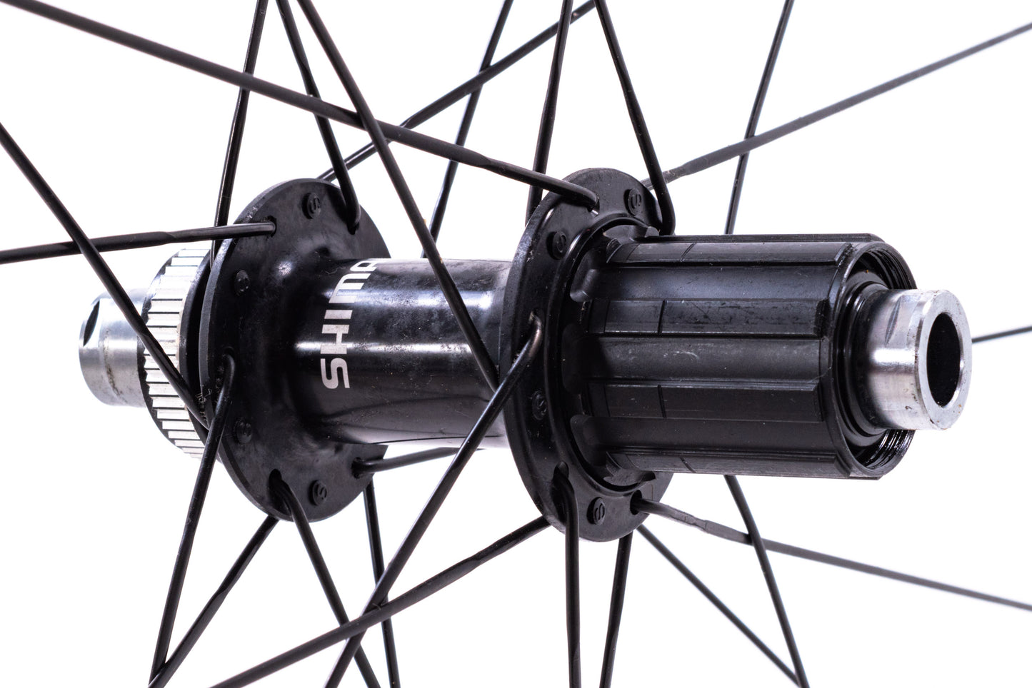 NEW TAKE OFF Shimano RS-710 C46 Carbon Disc Wheelset 700c, 12x100/142mm, CL, HG