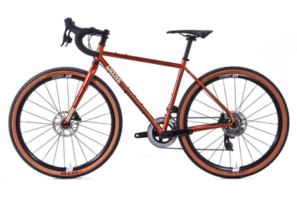 NEW Wilde Rambler SL Steel All-Road Bike Copper Metallic XS 650b- ATC Custom Build SRAM Rival AXS 2x12 w/ Power Meter