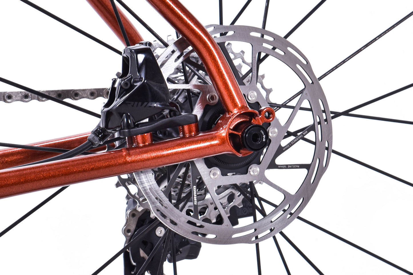 NEW Wilde Rambler SL Steel All-Road Bike Copper Metallic XS 650b- ATC Custom Build SRAM Rival AXS 2x12 w/ Power Meter