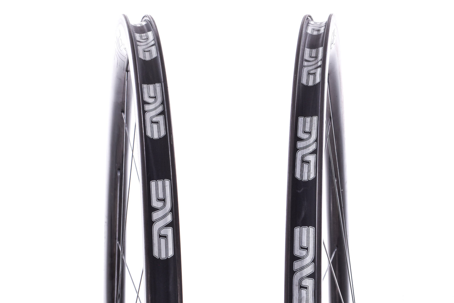 USED ENVE SES 3.4 Carbon 700C Wheelset Rim Brake w/ Red Chris King R45 Hubs HG11 Freehub