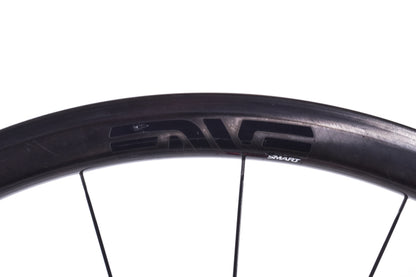 USED ENVE SES 3.4 Carbon 700C Wheelset Rim Brake w/ Red Chris King R45 Hubs HG11 Freehub