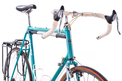 USED Vintage Dawes Super Galaxy 62cm Lugged Reynolds 531 Steel Road Touring Bike Cantilever Brakes Shimano Deore 2x7 speed - AS IS