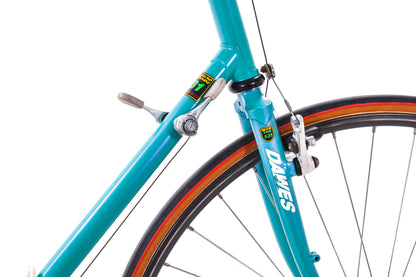 USED Vintage Dawes Super Galaxy 62cm Lugged Reynolds 531 Steel Road Touring Bike Cantilever Brakes Shimano Deore 2x7 speed - AS IS