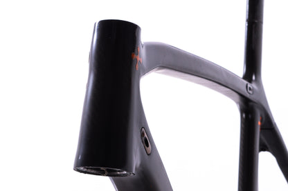 USED Unbranded Carbon Road Bike Frame Medium Rim Brake Quick Release Integrated Seatmast
