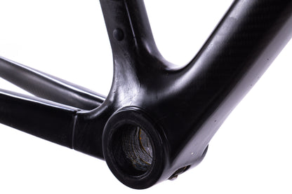 USED Unbranded Carbon Road Bike Frame Medium Rim Brake Quick Release Integrated Seatmast