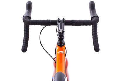 USED Cinelli Veltrix Columbus Carbon Road Bike 52cm Shimano 105 2x11 speed Hydraulic Disc Blue Orange