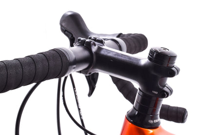 USED Cinelli Veltrix Columbus Carbon Road Bike 52cm Shimano 105 2x11 speed Hydraulic Disc Blue Orange