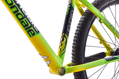 USED Cannondale F600 Furio Team Sobe Small Aluminum Mountain Bike Rolling Chassis Frameset Headshok