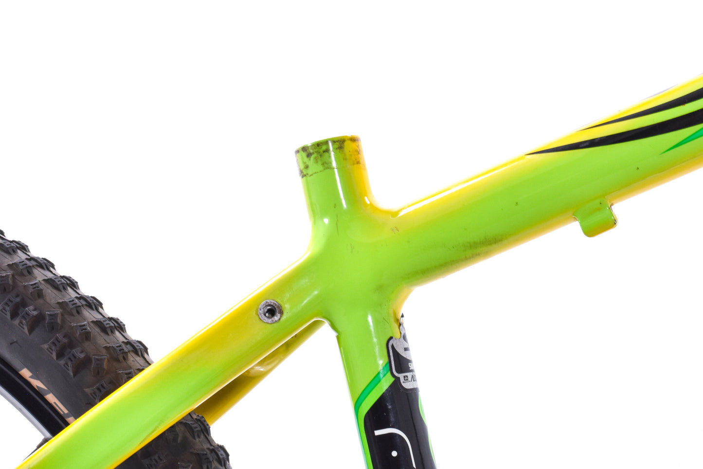 USED Cannondale F600 Furio Team Sobe Small Aluminum Mountain Bike Rolling Chassis Frameset Headshok