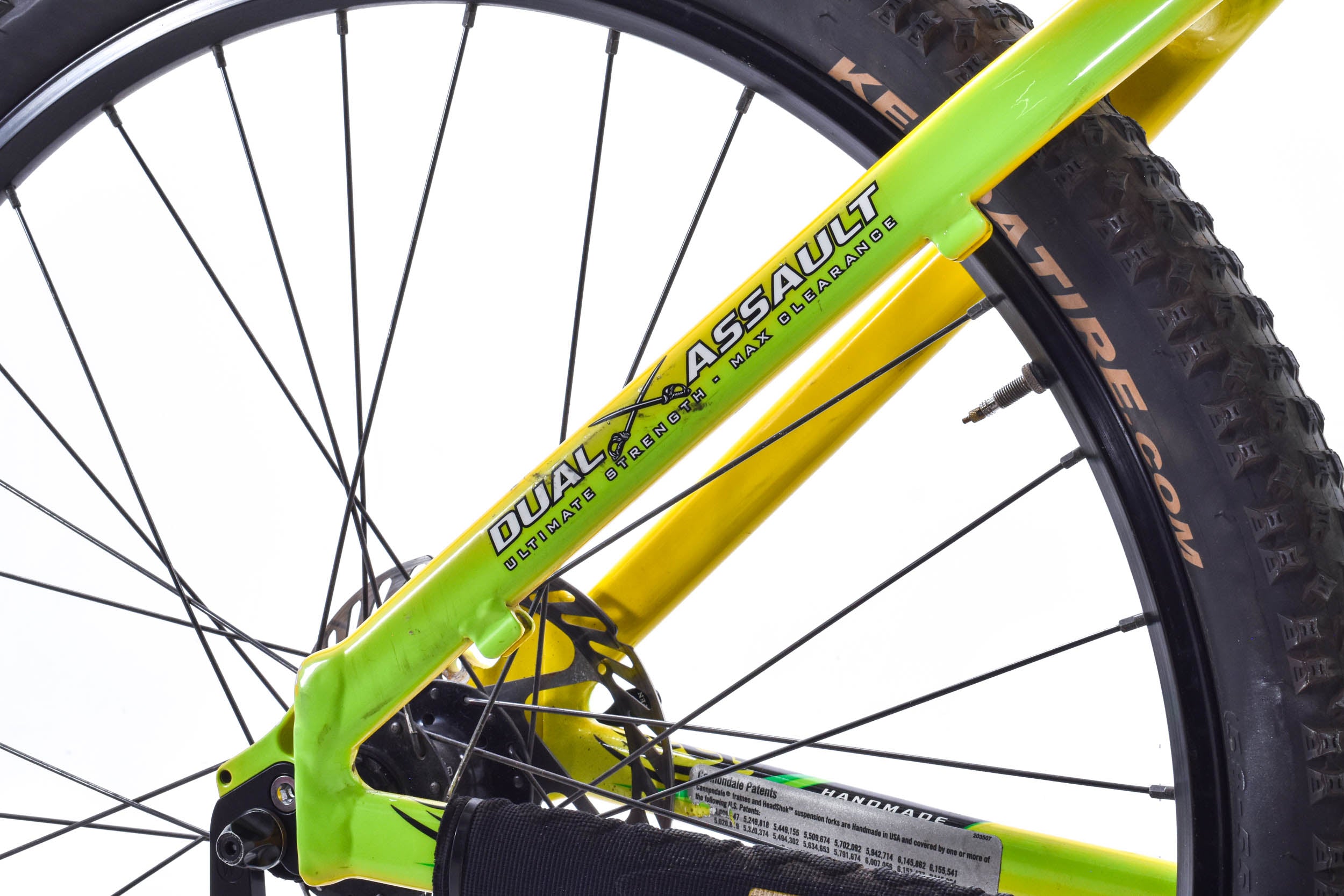 USED Cannondale F600 Furio Team Sobe Small Aluminum Mountain Bike Roll