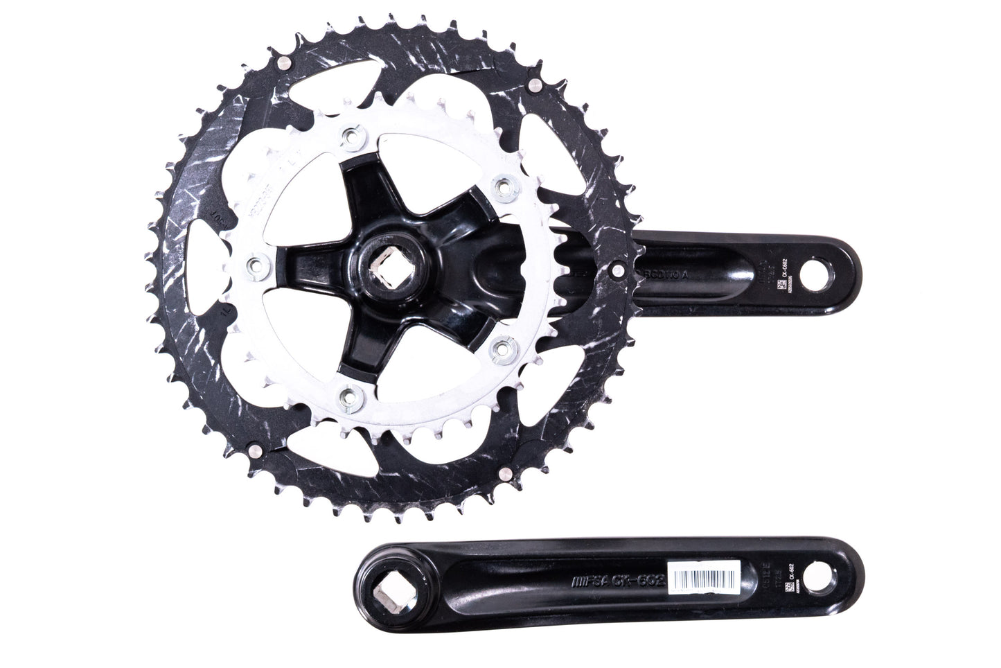 USED Shimano Tiagra 4600 2x10 speed Road Groupset w/ 105 Rim Brakes and FSA 172.5mm 50/34mm Crank
