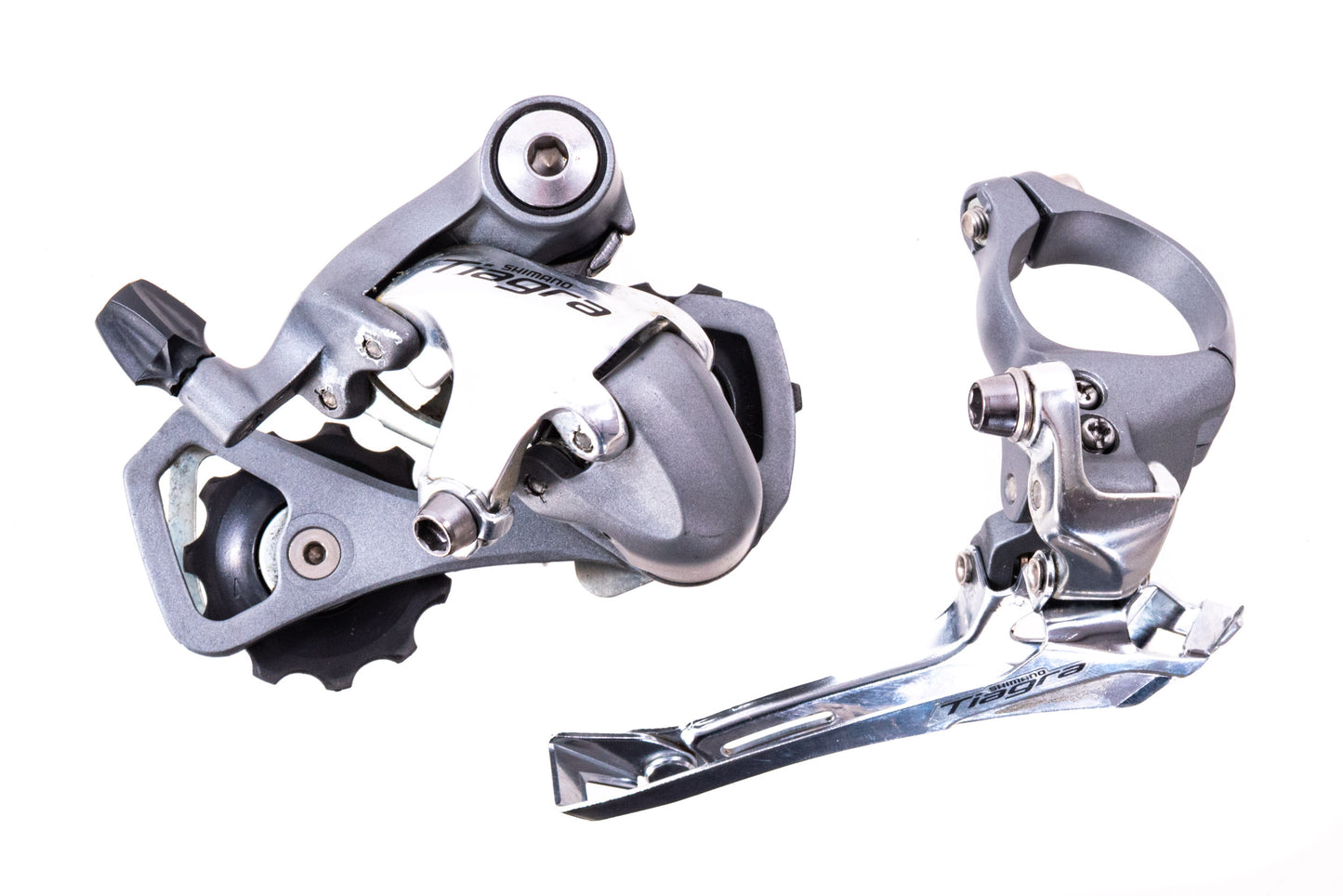 USED Shimano Tiagra 4600 2x10 speed Road Groupset w/ 105 Rim Brakes and FSA 172.5mm 50/34mm Crank