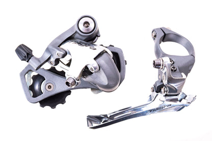 USED Shimano Tiagra 4600 2x10 speed Road Groupset w/ 105 Rim Brakes and FSA 172.5mm 50/34mm Crank