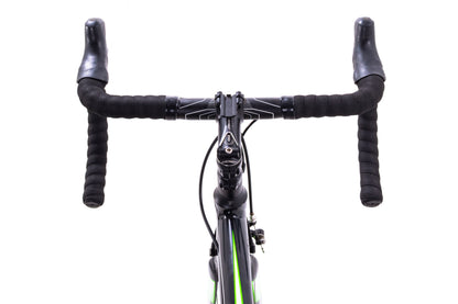 USED Giant Contend 1 Medium Alloy Road Bike Shimano Sora 2x9 Speed Rim Brake Black/Green
