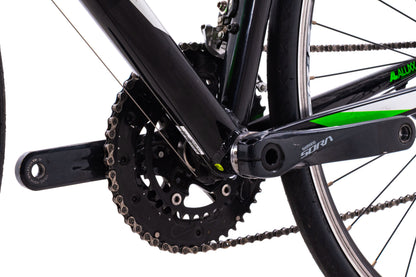 USED Giant Contend 1 Medium Alloy Road Bike Shimano Sora 2x9 Speed Rim Brake Black/Green