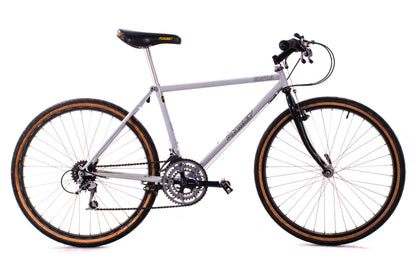 USED AS IS Ritchey Ultra Chromoly XT Deore Vintage Rigid Mountain Bike 17" Gray