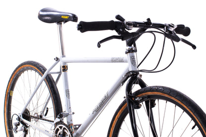 USED AS IS Ritchey Ultra Chromoly XT Deore Vintage Rigid Mountain Bike 17" Gray