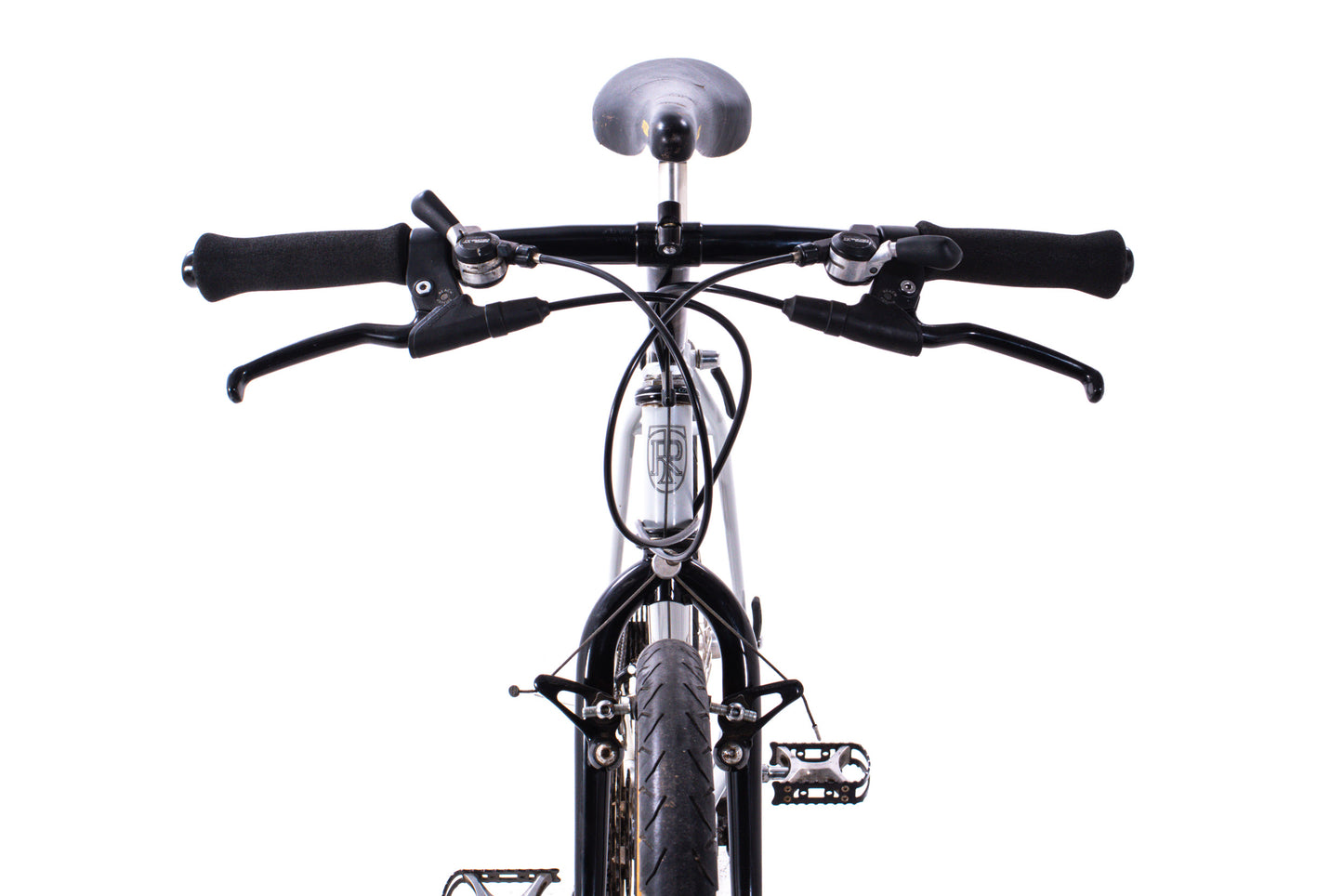 USED AS IS Ritchey Ultra Chromoly XT Deore Vintage Rigid Mountain Bike 17" Gray