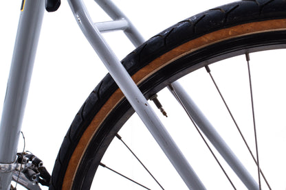 USED AS IS Ritchey Ultra Chromoly XT Deore Vintage Rigid Mountain Bike 17" Gray