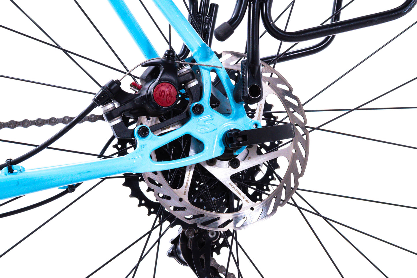 USED Surly Preamble Steel Flat Bar Bike - Skyrim Blue Medium Microshift Acolyte 1x8, With Rack