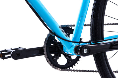 USED Surly Preamble Steel Flat Bar Bike - Skyrim Blue Medium Microshift Acolyte 1x8, With Rack