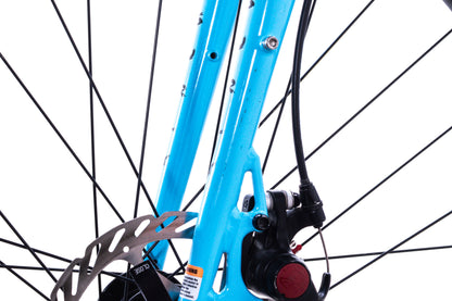 USED Surly Preamble Steel Flat Bar Bike - Skyrim Blue Medium Microshift Acolyte 1x8, With Rack