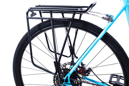 USED Surly Preamble Steel Flat Bar Bike - Skyrim Blue Medium Microshift Acolyte 1x8, With Rack