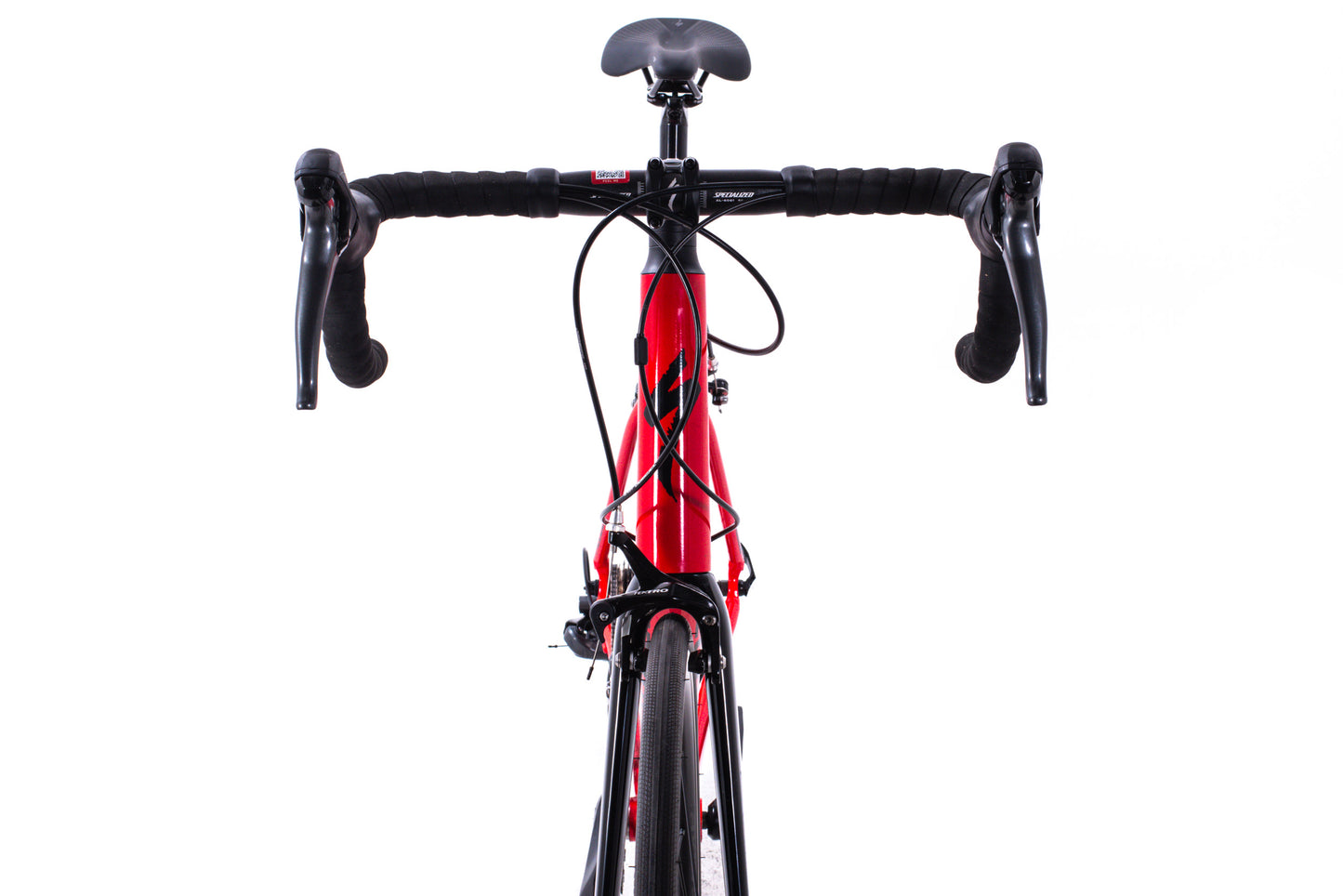 USED 2019 Specialized Allez 58cm Aluminum Road Bike Shimano Claris 2x8 speed Red Rim Brake