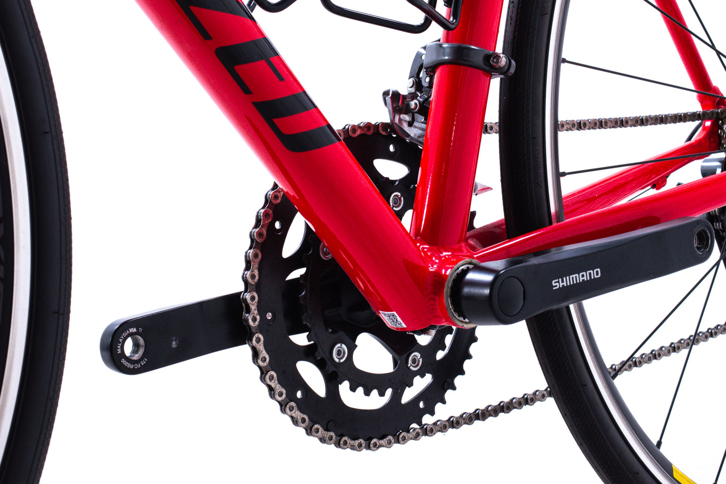 USED 2019 Specialized Allez 58cm Aluminum Road Bike Shimano Claris 2x8 speed Red Rim Brake