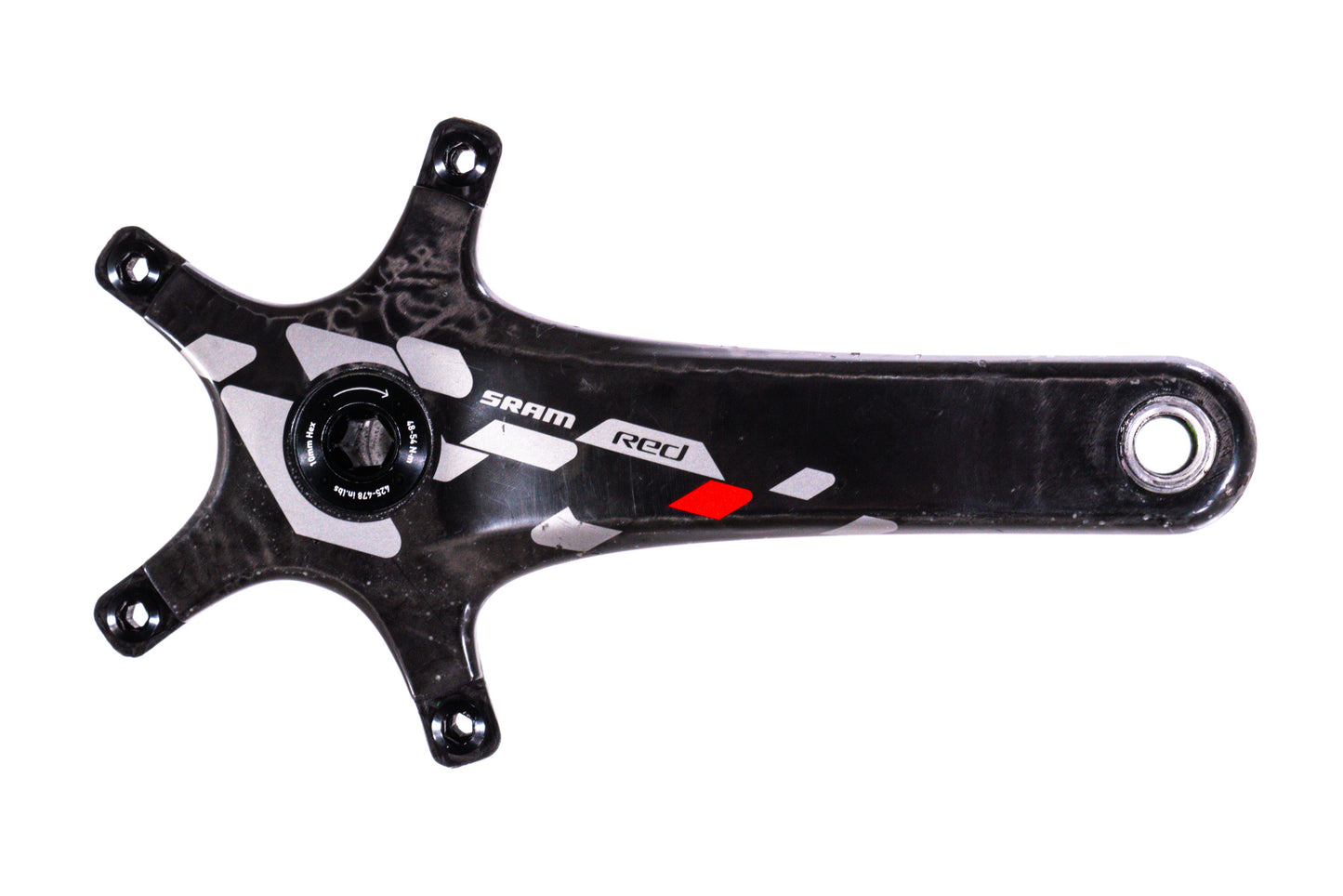 USED SRAM Red BB30 Carbon Crankset 172.5mm 130mm BCD