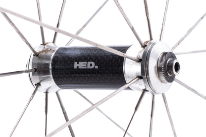 USED HED. Ardennes 700C Alloy Road Wheelset Rim Brake Shimano 11 speed QR