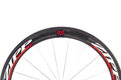 USED Zipp Speed Disc Rear/606 Front Tubular Carbon Wheelset Rim Brake 700C Quick Release 10 speed