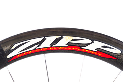 USED Zipp Speed Disc Rear/606 Front Tubular Carbon Wheelset Rim Brake 700C Quick Release 10 speed