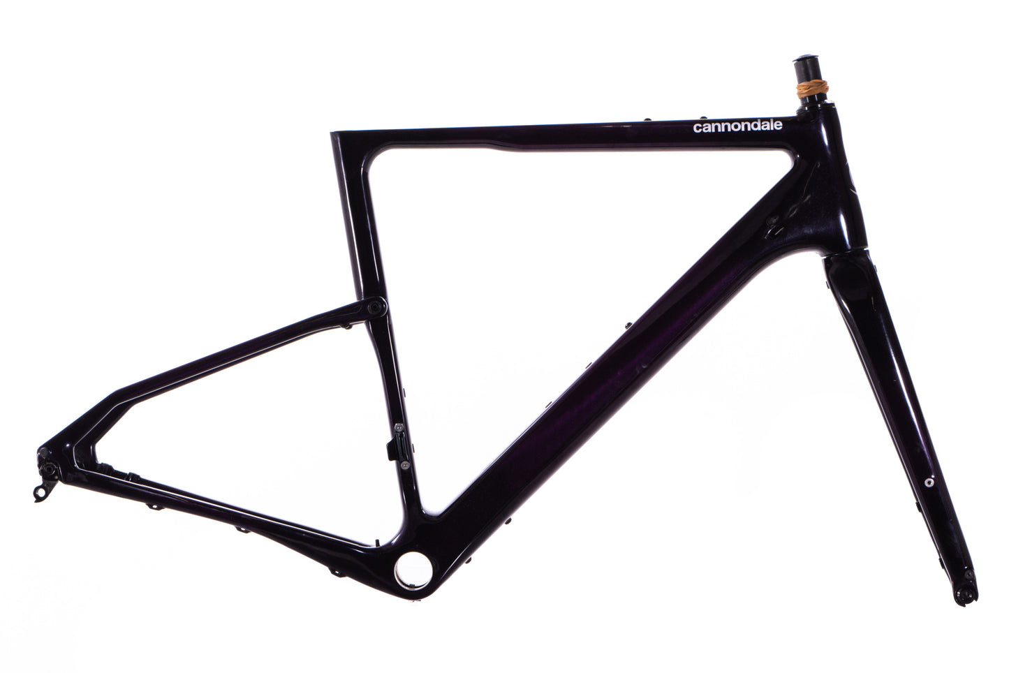 USED Cannondale Topstone Medium Carbon Gravel Bike Frame Purple