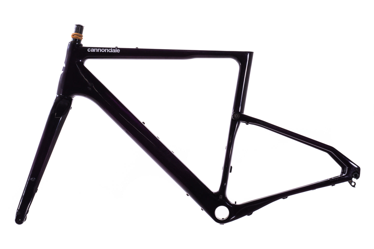 USED Cannondale Topstone Medium Carbon Gravel Bike Frame Purple