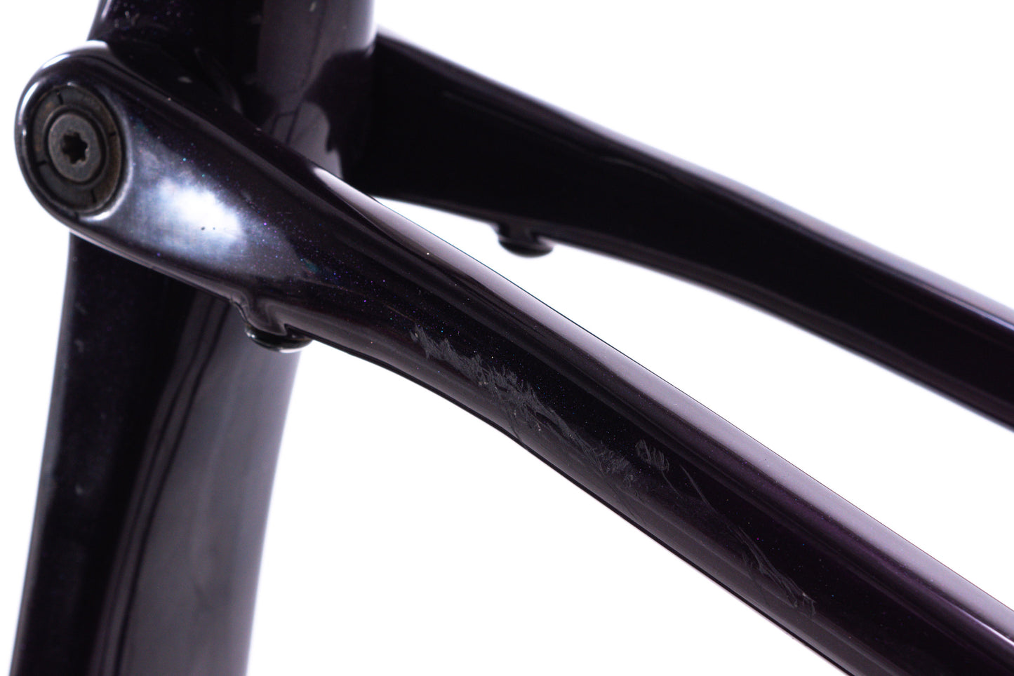 USED Cannondale Topstone Medium Carbon Gravel Bike Frame Purple