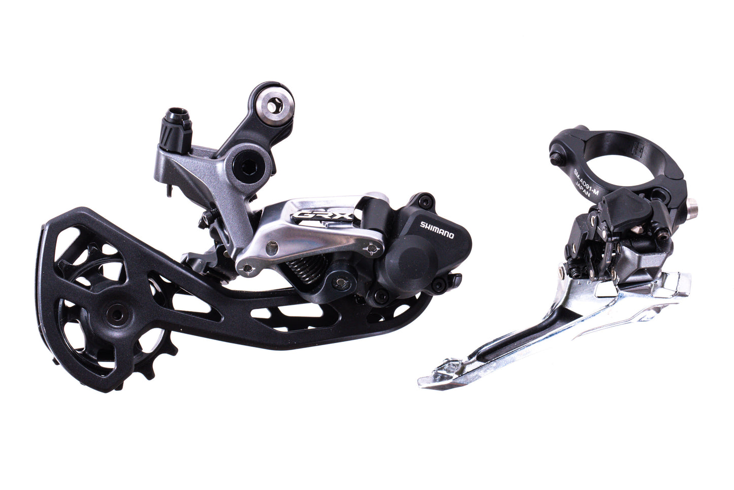 NEW take off Shimano GRX 600/810 2x11 speed Gravel Groupset 165mm 46/30T Crank 11-34T Rear Derailleur