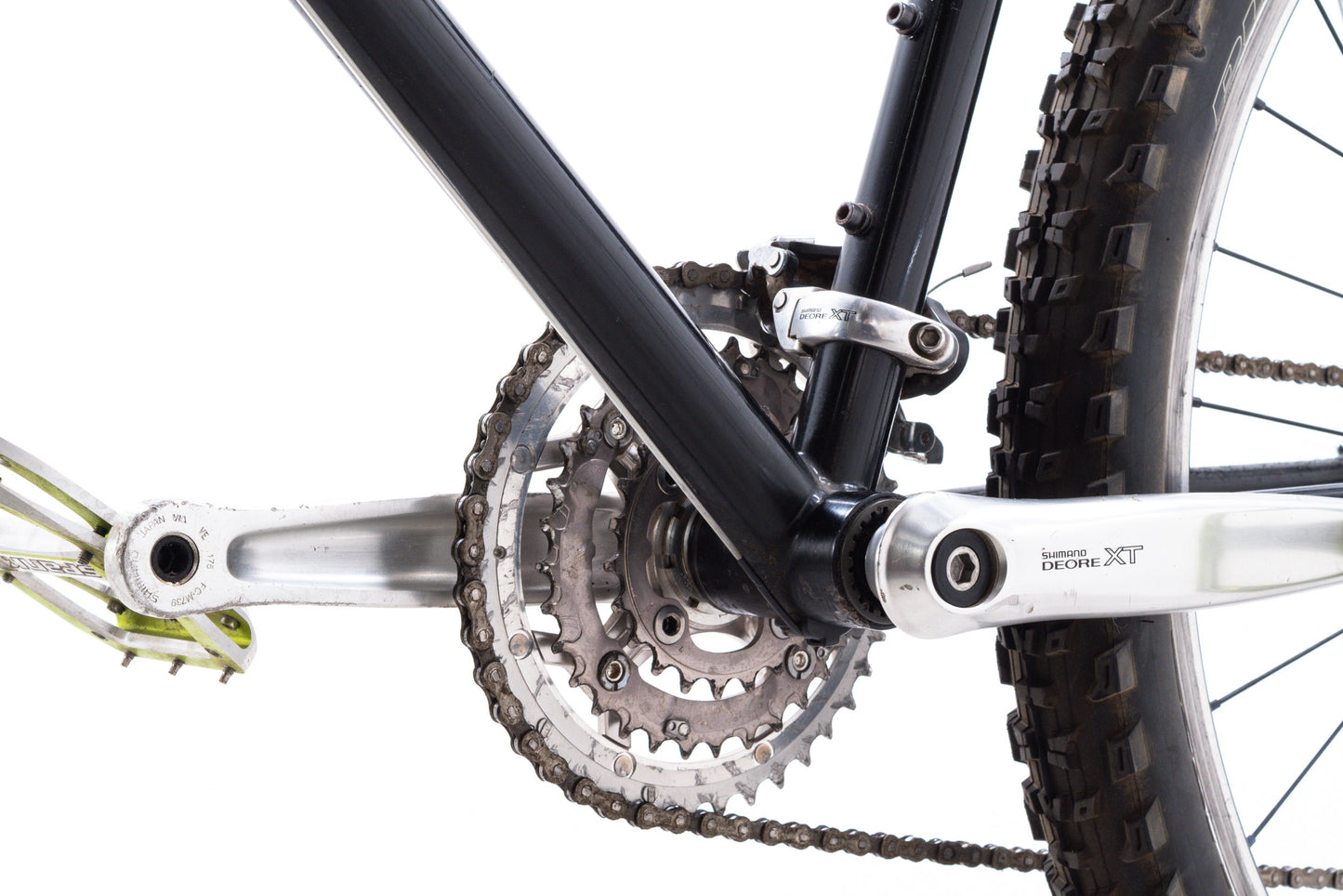 USED Vintage AS IS Jamis Dakota 1990s 20" Steel Frame MTB Hardtail Deore XT 3x8 Speed