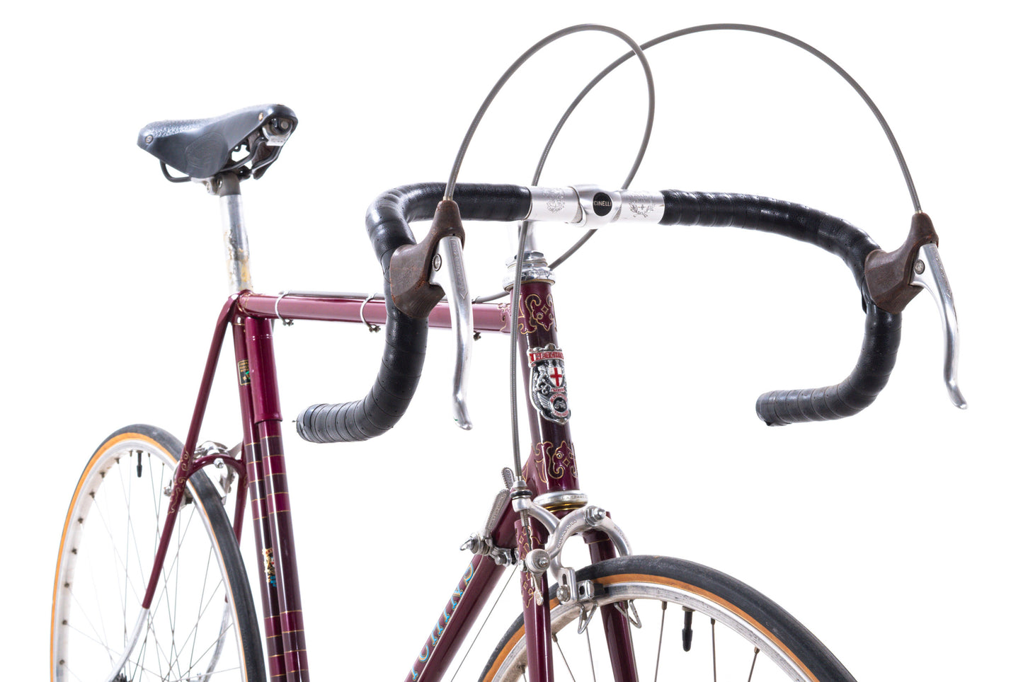 USED AS IS Vintage 1964 Hetchins Magnum Opus Vibrant Stay 24" Steel Road Bike Campagnolo 2x5 speed Brian Baylis Paint