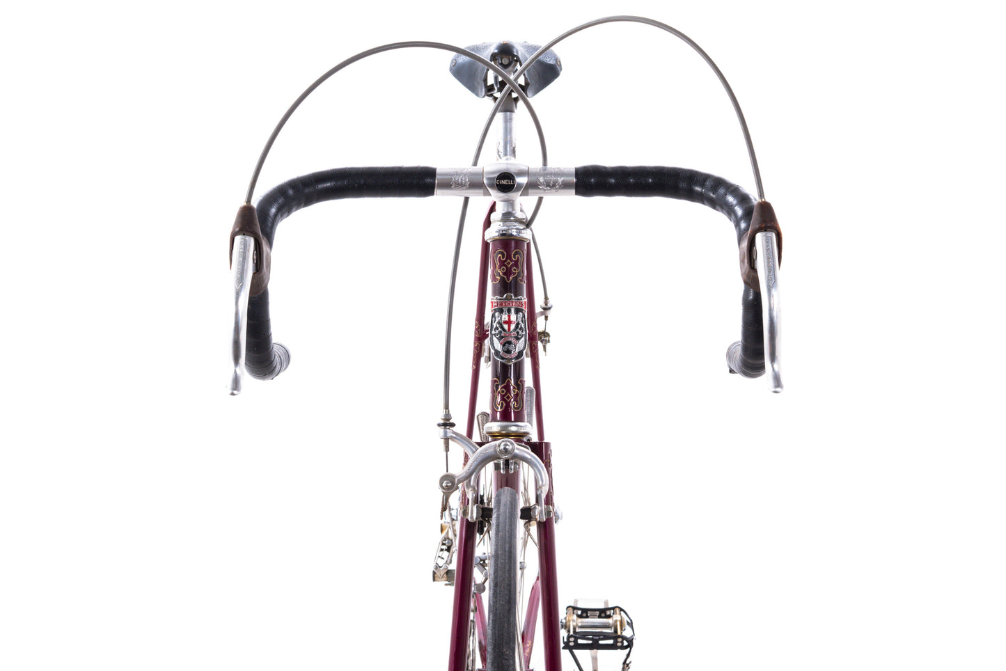 USED AS IS Vintage 1964 Hetchins Magnum Opus Vibrant Stay 24" Steel Road Bike Campagnolo 2x5 speed Brian Baylis Paint